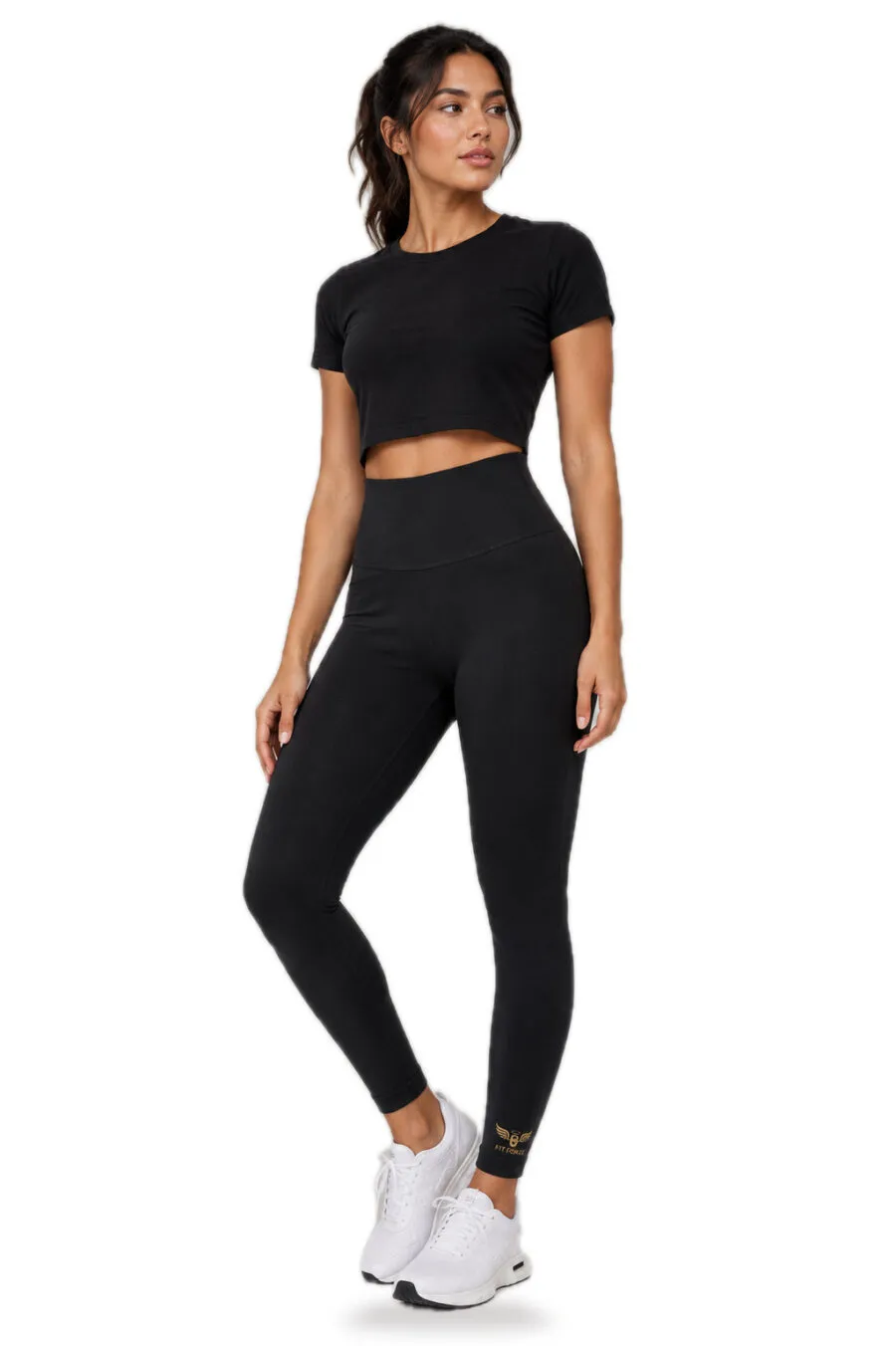 Fitforce Pro Sculpted High Waist Leggings in black